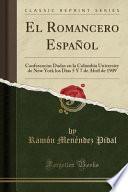 El Romancero Español