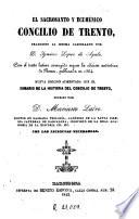 El Sacrosanto y Ecuménico Concilio de Trento
