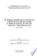 El sistema alimentario cuyano en los cuentos de Juan Draghi Lucero