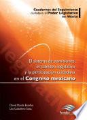El sistema de comisiones, el cabildeo legislativo y la participación ciudadana en el Congreso mexicano