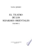 El teatro de los sefardíes orientales