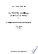 El teatro musical en Buenos Aires: Teatro Coliseo, 1907-1937, 1961-1998
