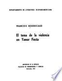 El tema de la violencia en Yawar fiesta