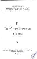 El tercer Congreso Interamericano de Filosofía
