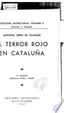 El terror rojo en Cataluña