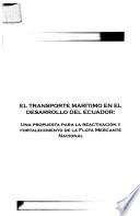 El transporte marítimo en el desarrollo del Ecuador