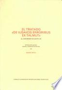 El tratado De iudaicis erroribus ex Talmut