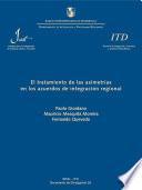 El tratamiento de las asimetrías en los acuerdos de integración regional