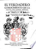 El Verdadero conocimiento de la peste