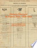 Elecciones en Puerto Rico, 1899-1964