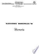 Elecciones municipales '98