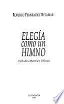 Elegía como un himno
