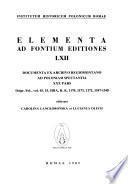 Elementa ad fontium editiones
