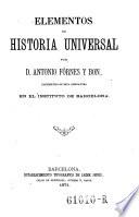 Elementos de historia universal