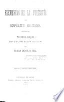 Elementos de la Filosofía del Espíritu humano ... Tercera edicion correjida