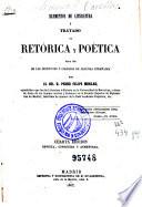 Elementos de literatura, ó, Tratado de retórica y poética