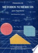 Elementos de métodos numéricos para Ingeniería