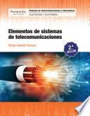 Elementos de sistemas de telecomunicaciones 2.ª edición 2019