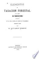 Elementos de tasacion forestal