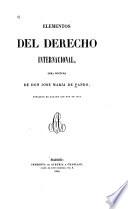 Elementos del derecho internacional