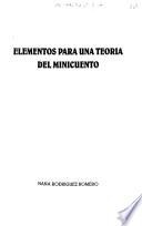 Elementos para una teoría del minicuento