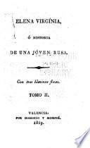 Elena Virgínia; ó, Historia de una jóven rusa