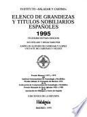 Elenco de grandezas y títulos nobiliarios españoles