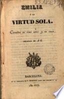 Emilia o la virtud sola