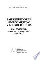 Emprendedores, microempresas y microcréditos
