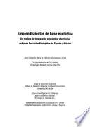 Emprendimientos de base ecológica