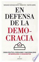 Libro En defensa de la democracia