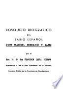 En el primer centenario del nacimiento de Don Manuel Serrano y Sanz