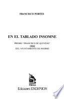 En el tablado insomne