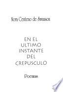 En el último instante del crepúsculo