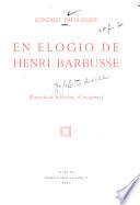 En elogio de Henri Barbusse