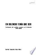 En silencio tenía que ser