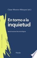 En torno a la inquietud