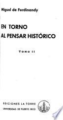 En torno al pensar histórico