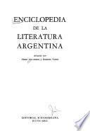 Enciclopedia de la literatura argentina
