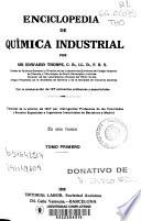 Enciclopedia de química industrial