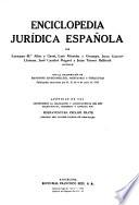 Enciclopedia jurídica española