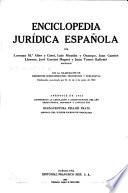 Enciclopedia jurídica española