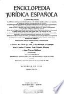 Enciclopedia jurídica española