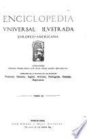 Enciclopedia universal ilustrada europeo-americana ...