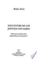 Encuentro de los jóvenes con Darío