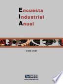 Encuesta industrial anual 2000-2001