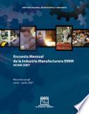 Encuesta Mensual de la Industria Manufacturera EMIM SCIAN 2007. Resumen anual 2007