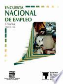 Encuesta Nacional de Empleo. Chiapas. 1996