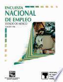 Encuesta Nacional de Empleo. Estado de México. 1996