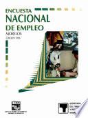 Encuesta Nacional de Empleo. Morelos. 1996